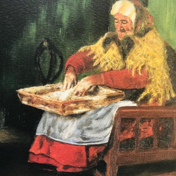 Nicole Le Royer Les Jours Sombres Signed Limited Edition Print –Rustic Farmhouse - Picture 2 of 6